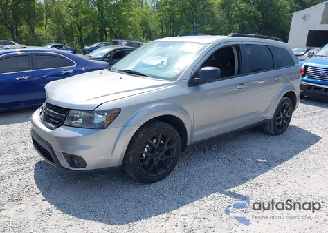 2017 Dodge Journey Sxt из США, поврежденный, VIN 3C4PDCBB5HT670323